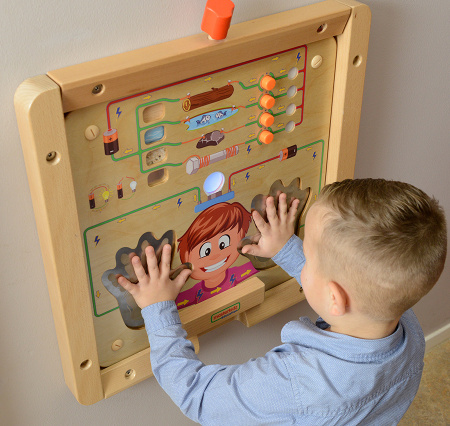 Панель настенная Эксперимент по проводимости Masterkids