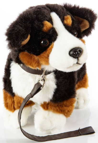 Игрушка мягкая Берн 23 см с поводком LEOSCO