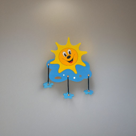 Лампа настенная СОЛНЫШКО Pomy Toys