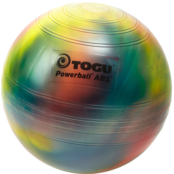 Гимнастический мяч TOGU ABS Powerball 65 см цветной