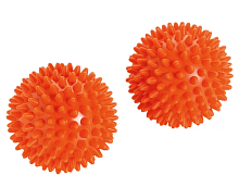 Мяч массажный BEAUTY REFLEX SOFT 8 см, 2 штуки Ledraplastic