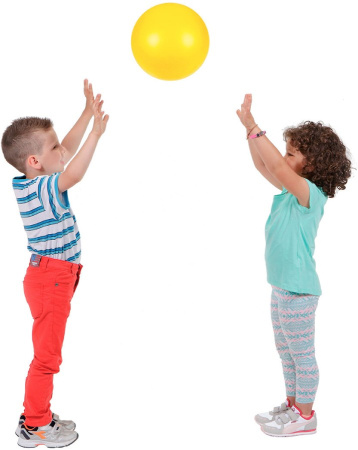 Мяч игровой волейбольный Voleyball 22 см Ledraplastic