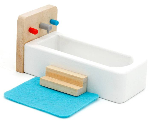 Игровой набор для кукольного домика Ванная комната Lanaland