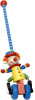 Игрушка-каталка деревянная Клоун Woody