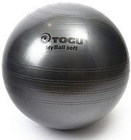 Гимнастический мяч TOGU My Ball Soft 55 см черный перламутровый