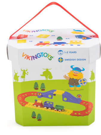 Набор Viking City Железная дорога, 21 элемент