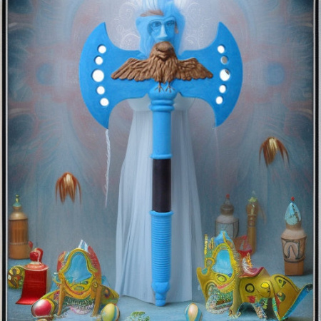 Двойной топор мягкий Snowmen