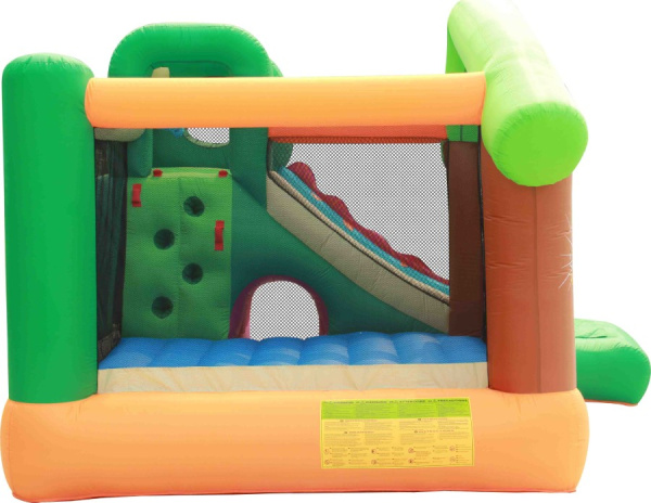 Надувной батут с горкой ЖИРАФ Happy Hop