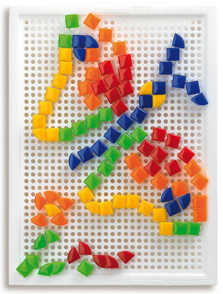 Мозаика FantaColor 10 мм 100 деталей Quercetti