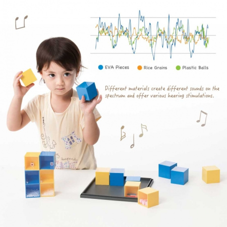 Звучащие кубики, 16 штук Weplay