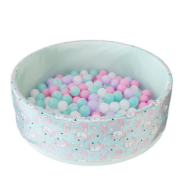 Сухой бассейн Romana Фламинго, 150 шариков