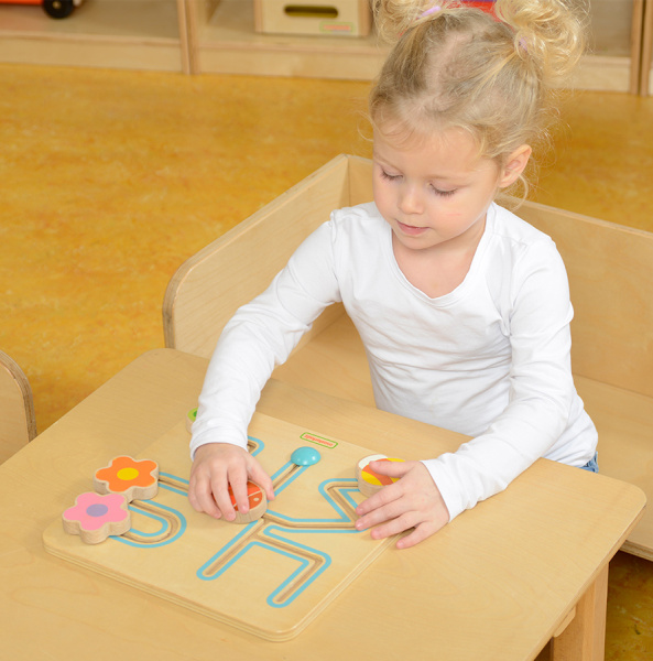 Панель настольная Лабиринт. Насекомые и цветочки Masterkids