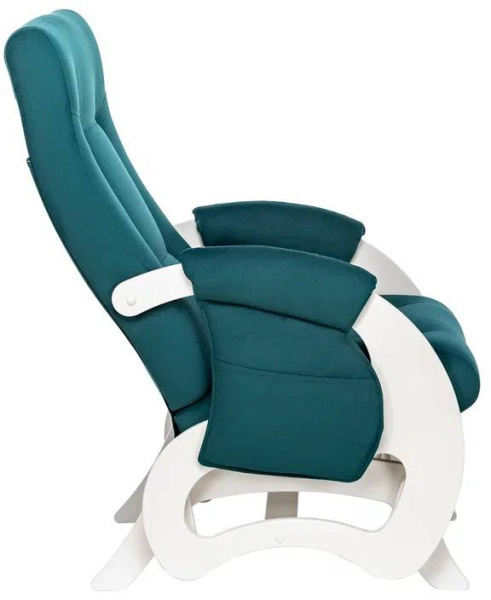 Кресло для кормления Milli Ария с карманами (молочный дуб, ткань V20)