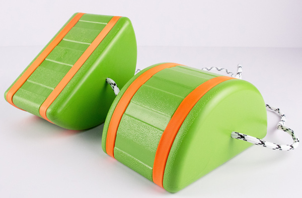 Ходули на веревочках Шагающие камни зеленые BAONILE