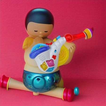 Саксофончик (со светом и звуком) Wei Dey