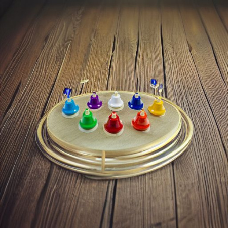 Набор колокольчиков на подставках Flight