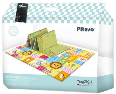 Игровой развивающий коврик Лева/Африка 180х100 см PITUSO