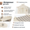 Домик-кафе пластиковый со столиком UNIX Kids Table Grey
