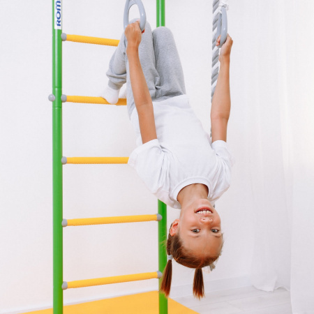 Шведская стенка детская R5 зеленое яблоко