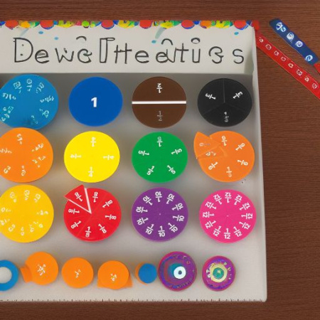 Образовательный набор Дроби.Круги