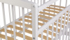 Кроватка детская 204, белая Фея