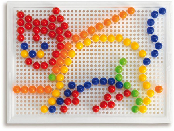 Мозаика FantaColor 10 мм 150 деталей Quercetti