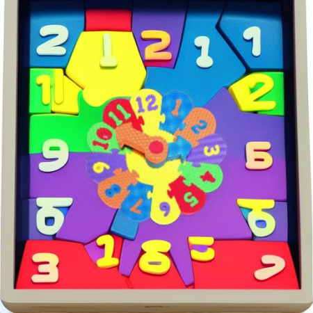 Мягкие часики-пазл Wonder Toys