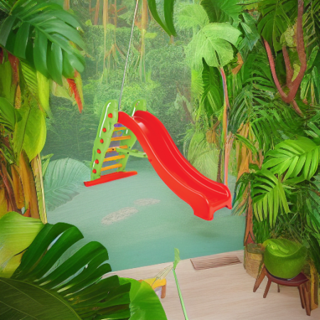 Детская горка Обезьянка Pilsan