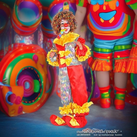 Клоун, рост 116 Lipta TDP