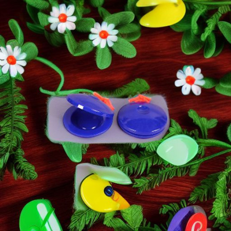 Кастаньеты пластиковые Flight