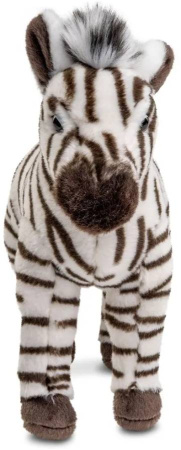 Игрушка мягкая  Зебра 23 см LEOSCO