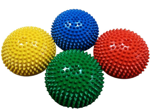 Кочка массажная Полусфера клееная 15 см, 1 штука Тех-пласт