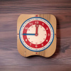 Часы деревянные ЛЭМ