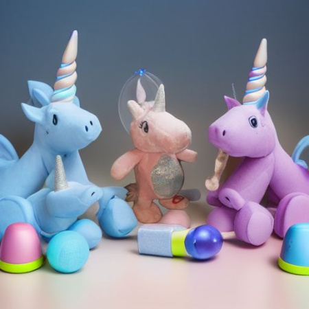 Единорог RIPETIX в подарочной упаковке, розовый