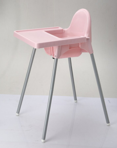 Стульчик для кормления UNIX Kids Fixed розовый