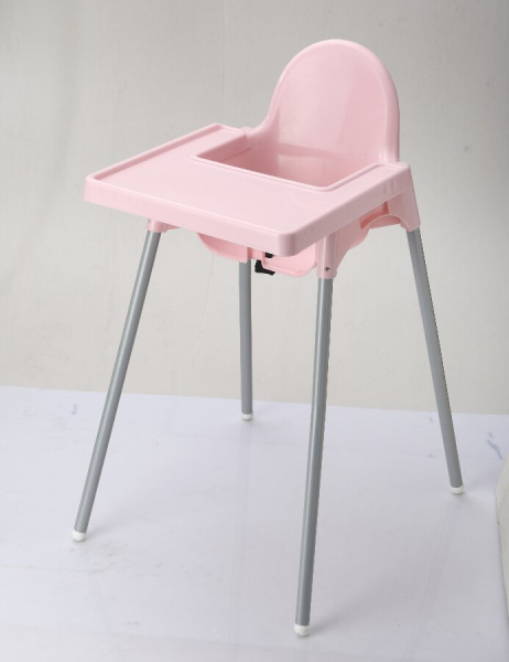 Стульчик для кормления UNIX Kids Fixed розовый
