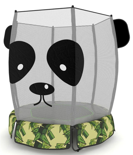 Батут каркасный с защитной сеткой UNIX Line 4,6 фт. PANDA 140 см