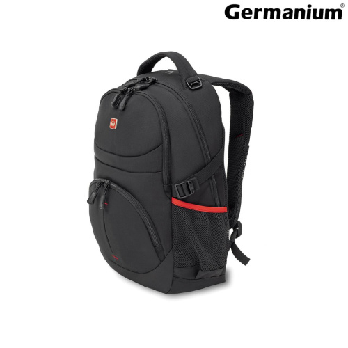 Рюкзак S-06 универсальный уплотненная спинка облегченный черный, 46х32х15 см