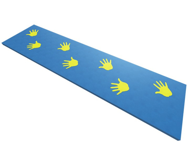 Коврик мягкий Ладошки большой Romana