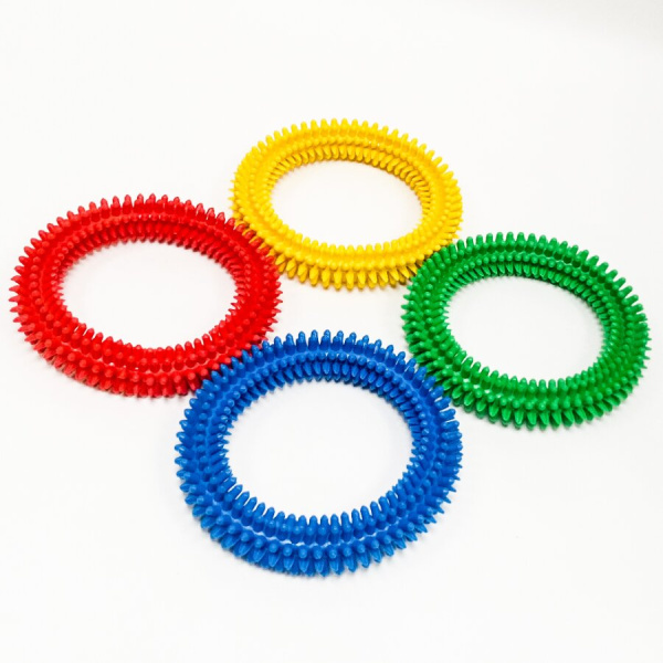 Кольцо массажное с длинными шипами 17 см, 1 штука Тех-пласт