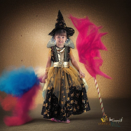 Ведьмочка золотая, рост 116 Батик