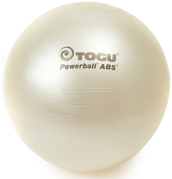 Гимнастический мяч TOGU ABS Powerball 55 см серебряный