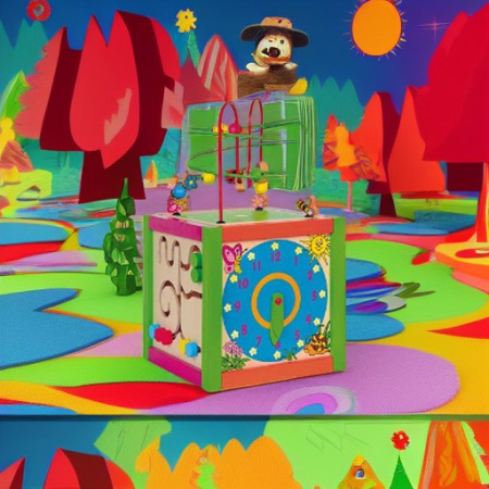 Дидактический КУБ Woody