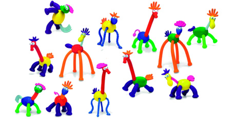 Конструктор Животные 31 деталь