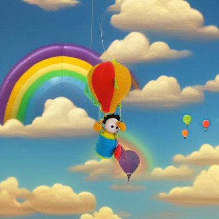 Человечек на воздушном шаре Yookidoo