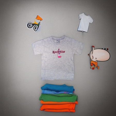 Футболка для мальчика, 4 года Luvable Friends