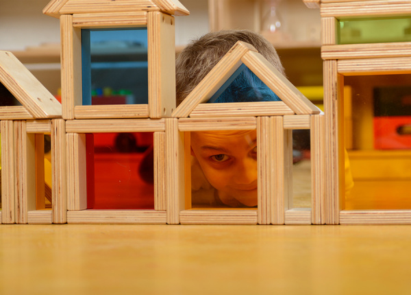 Радужные блоки с зеркалами, 51 штука Masterkids