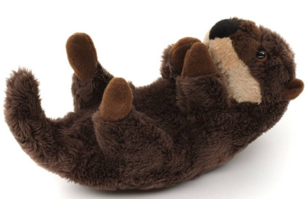 Игрушка мягкая Выдра 17 см LEOSCO