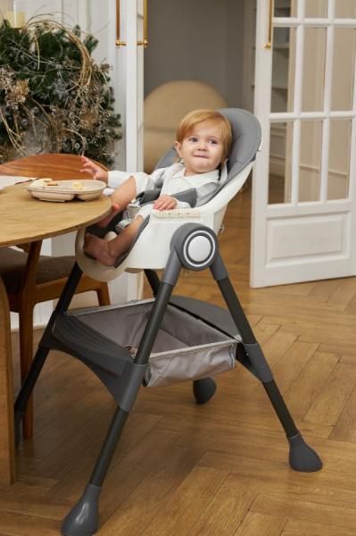 Стул для кормления UNIX Kids Classic Классик серый