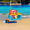 Качели подвесные САМБА голубые Pilsan